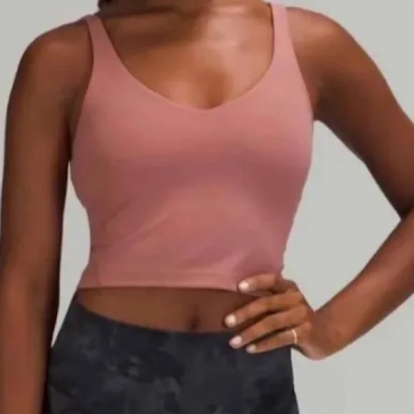 lululemon Align Tank (A/B cup), Brier Rose, Size 6 - Picture 2 of 4